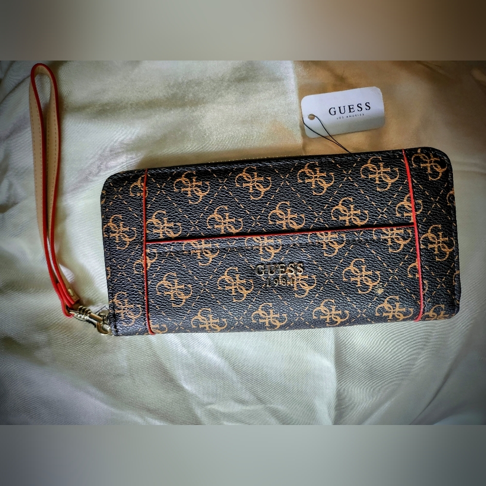 GUESS Zip Around Wallet or Wristlet